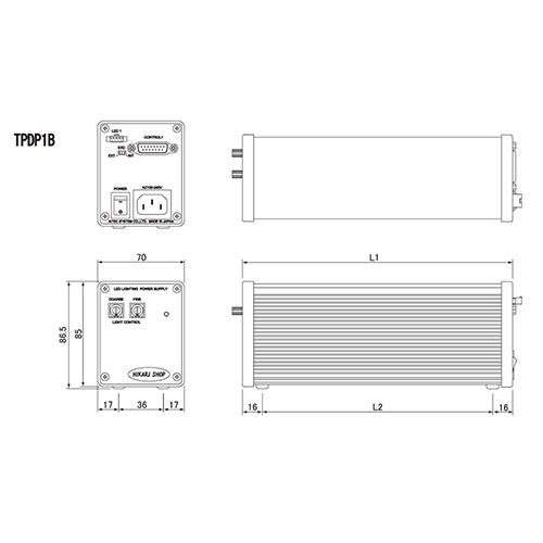 デジタルPWM制御電源（24V） TPDPシリーズ