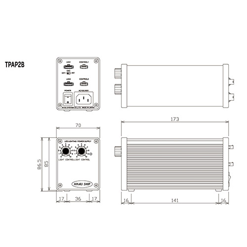 アナログPWM制御電源（24V） TPAPシリーズ